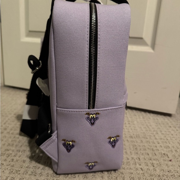 Disney Parks Loungefly Purple Backpack with Figment Design New with Tags - Picture 3 of 3